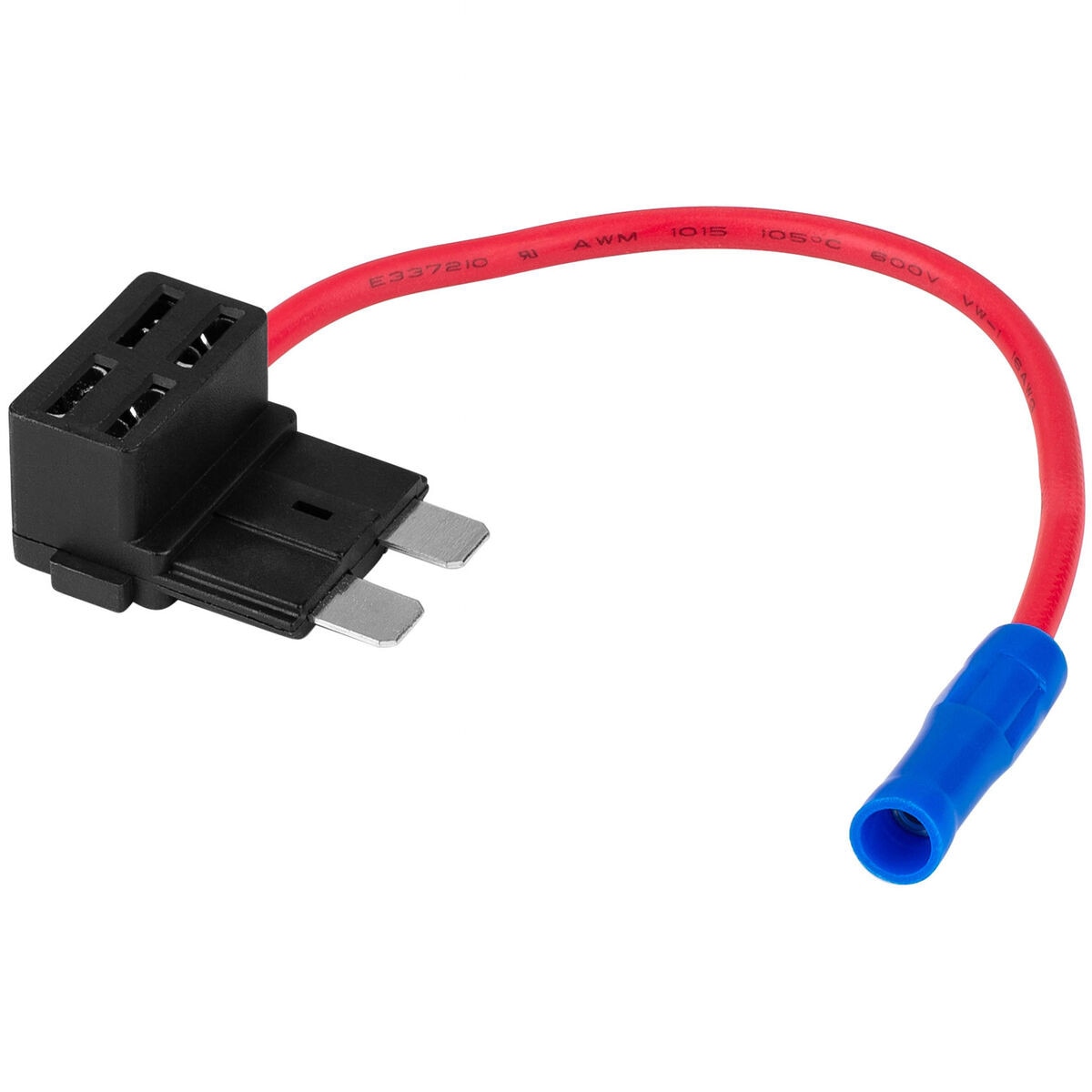 ATO/ATC Blade AddACircuit Fuse Tap with 5" 16 AWG Red Lead